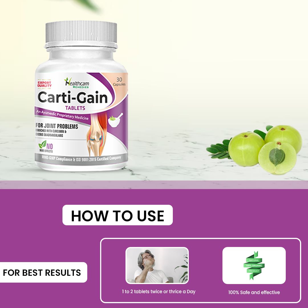 Cartigain Tablets-Relief from Pain Naturally