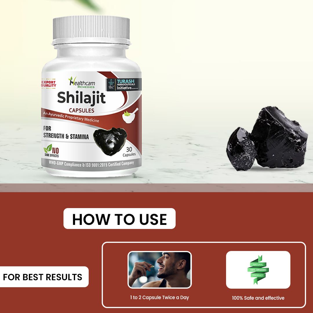 Natural Shilajit-– Strength and Stamina Booster