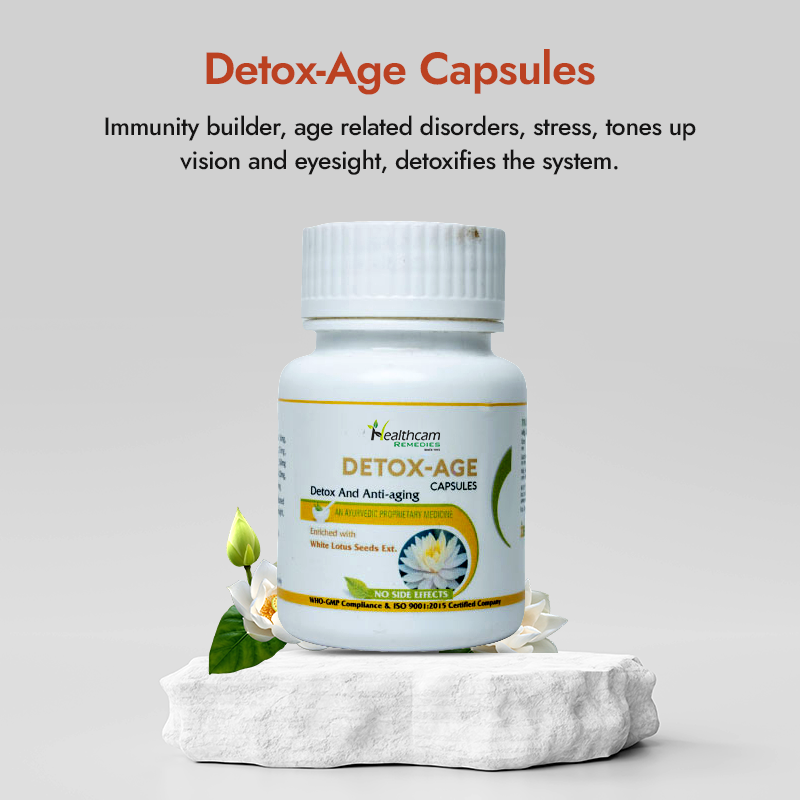 Detox-age Capsules: Ayurvedic Antiaging Medicine